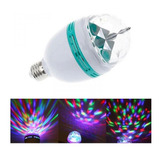 Bombillo Led Discotequero Giratorio Para Navidad Y Fiestas