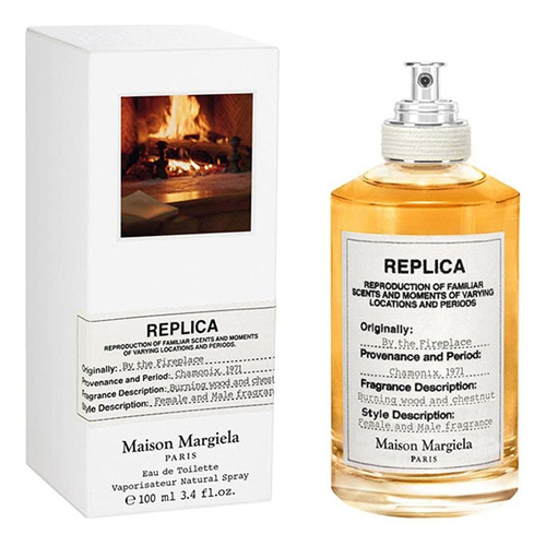 Perfume Maison Margiela Replica Junto A La Chimenea, 100 Ml,