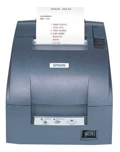 Impresora De Tickets Matriz De Puntos Epson Tm-u220d Serial
