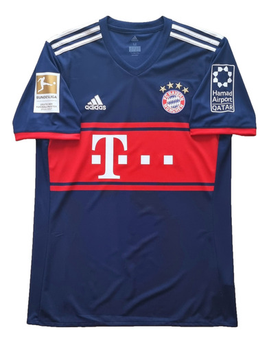 Jersey Bayern Munich 2017/2018 Visita Bundesliga M