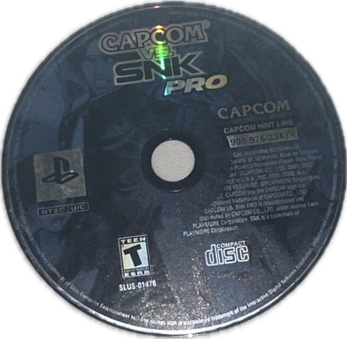 Capcom Vs Snk Pro - Playstation 1