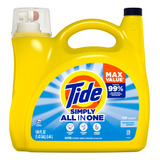 Tide Simply All In One P/ropa 128 Lavadas 5.44 L 