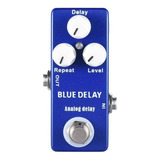 Pedal De Efectos Mini Guitarra True Bypass Deep Blue Delay