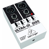 Caja Directa Behringer Ultra Di20 - Splitter 2 Bocas