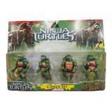 Muñecos Tortugas Ninjas Blister X 4 Personajes