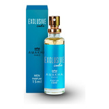 Perfume Masculino Exclusive Code 15ml Amakha Paris Fragrância Fougere Ambarado Noite Edp Fixação Spray Presente Notas