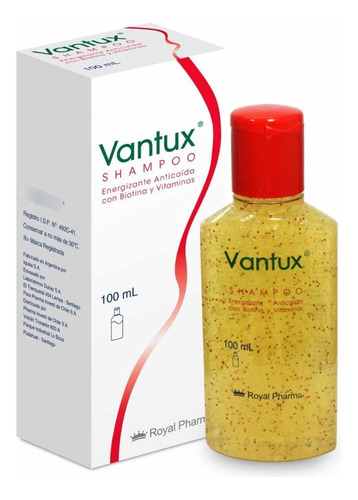 Vantux Shampoo Energizant Anticaida Crecimient Capilar 100ml