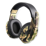 Headphone Gaming Camuflada Ps4 Ps3 Xbox One 360 N Switch T&z