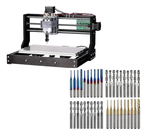 Cnc 3018-pro - Kit De Fresado Y Grabado  40 Brocas De Fresad