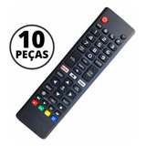 Atacado 10 Controle Remoto Compativel Universal Tv LG Smart 