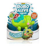 Juguete De Baño De Cocodrilo Para Bebes Robo Alive Junior 