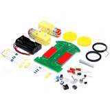 Kit Carro Robot Educativo Seguidor De Linea Negra Arduino