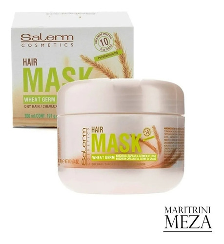 Salerm Mask Germen De Trigo 200ml Mascarilla Reparación 