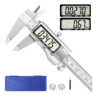 REMATE Calibrador Vernier Digital Pie De Rey 6in Precisión 0-150mm | MercadoLibre