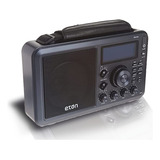 Eton - Radio De Computadora Elite Field Am/fm/onda Corta Con Bluetooth, Gris Mineral, 2 Bandas, Listo Para Bluetooth, Visualización Lcd, Conector Para Auriculares, Fuerte Antiinterferencia, Memoria De