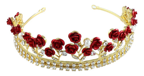 Tiara De Novia Begetto, Con Forma De Corona Para El Pelo, A