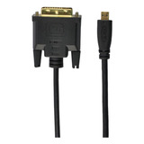 Seadream Micro Hdmi Macho A Dvi (24+1) Cable Macho Negro