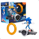 Boneco Sonic 2 Filme Veiculop De Controle Remoto E Luz Speed