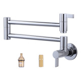 Grifo De Llenado De Ollas Cromado, Arcora Modern Pot Filler