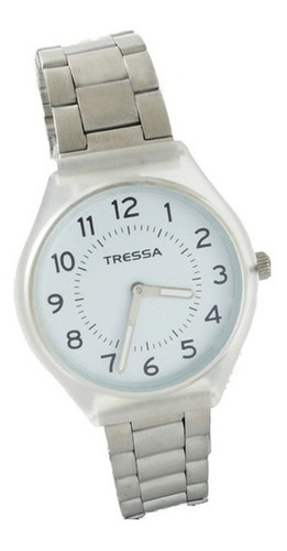 Reloj Mujer Tressa March Analogo Malla Metal Liviano Newmar