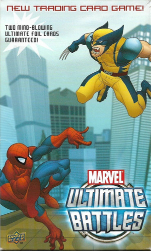 Juego De Cartas Marvel Ultimate Battles