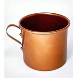 5 Caneca Mini Moscow Mule - Alumínio Pintado Cobre 250ml