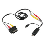 Cable Adaptador De Convertidor De Sonido Y Video Usb 2.0 Vhs