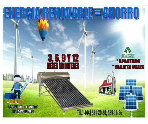 Calentador Solar 12 Tubos Acero Inoxidable 4-5 Personas Sky