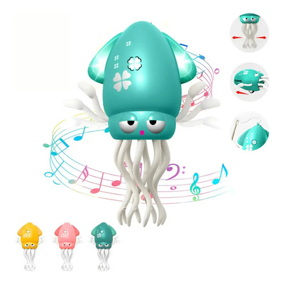 Juguetes Para Bebé De Pulpo Con Música Función De Sensor | Meses sin interés