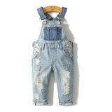 Overol De Denim Kidscool Space Para Niño, Niña