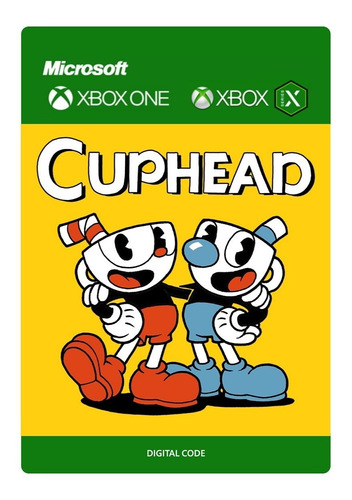 Cuphead Código Digital Global Xbox Live 25 Dígitos