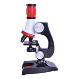 Microscopio Con Luz Y Accesorios A Pila El Duende Azul