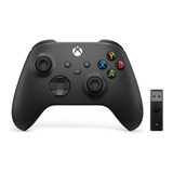 Xbox Wireless Controller Negro Para Pc Adaptador Wireless