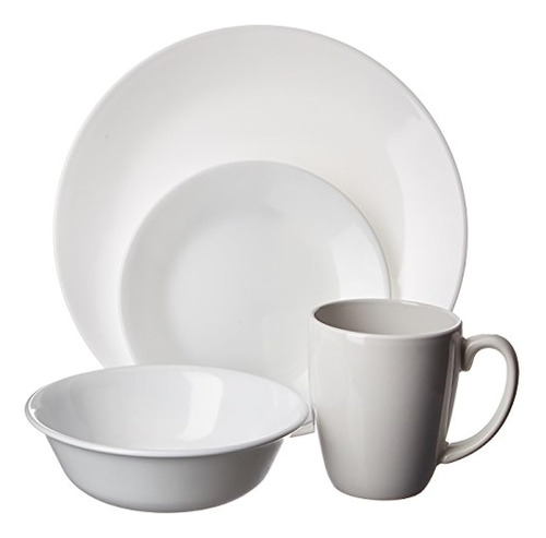 Juego De Vajilla Corelle Livingware 16piece Servicio Winter 