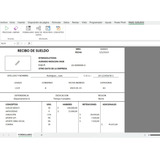 Generador De Recibos De Sueldo En Microsoft Excel Rrhh