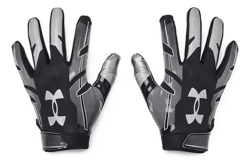 Guantes Receptor Under Armour F8 Negro Black Talla M Mediana