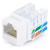 Modulo Rj45 Hembra Cat6 De Red Jack Keystone Para Faceplate