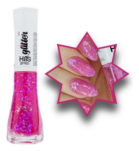 Hits Glitter Cherry Jelly Esmalte