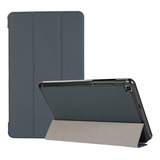 Funda De Tablet Gris Carbono Para Samsung Galaxy Tab A 8.0 (