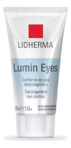 Lumin Eyes Contorno De Ojos Lidherma 30gr. Descongestiona. 