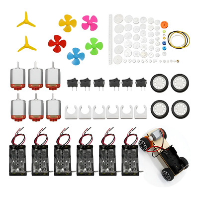 Motor Kit Generador Eolica Energia Clase Proyecto Educativo