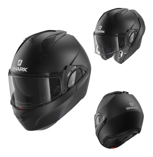 Casco Abatible Shark Evo Gt Negro Mate Moto 100% Francés