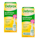 2pack Debrox Earwax Removal Aid Limpiador De Oidos Importado