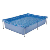 Piscina Estrutural Retangular Mor 1000 Litros Pvc Infantil