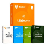 Avast Ultimate Premium Security 5 Dispositivos 1 Año