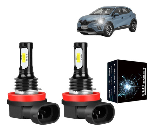 1 Par - 9006 Focos Bombilla Led Antiniebla Para Hyundai Kia