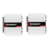 Kit 2 Módulo Amplificador Taramps Ts-400x4 Digital 400 Rms