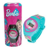 Relógio Digital Barbie Glamour No Cofrinho Para Moedas