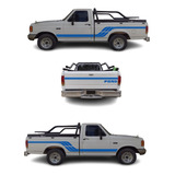 Calcos Franjas Ford F-100 / F 100 Laterales Graficas Azul