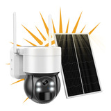 Câmera Segurança Externa E Interna Wifi Placa Solar Full Hd